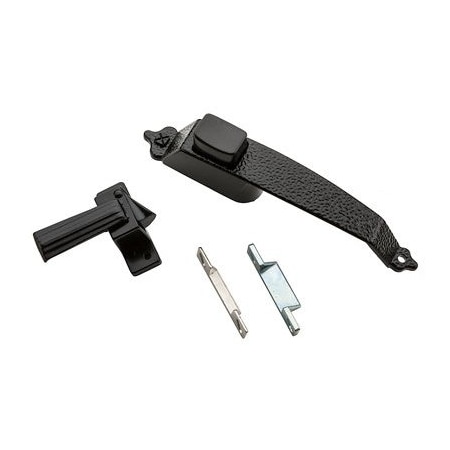 National Hardware V1329 BLK Push Latch N100-023